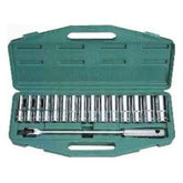 Hans 4615-2M 1/2" Drive 16pcs Deep Socket Wrench Set 12pts | Hans by KHM Megatools Corp.